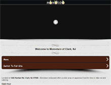 Tablet Screenshot of momotarosushius.com